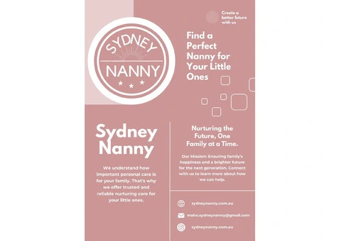⭐️ Find a Perfect Nanny for Your Littles Ones ⭐️
