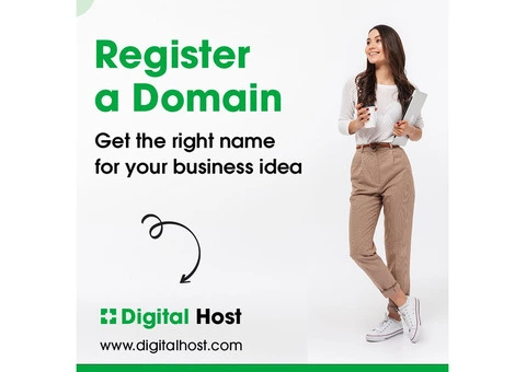 Secure Your Domain with Ease- Digital Host's Reliable Registration