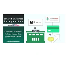 Square DubaiStore Integration using SKUPlugs - sync stock and price