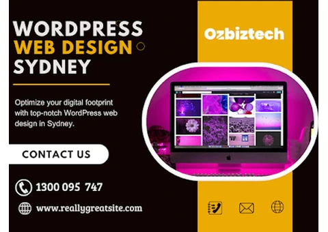 WordPress website design in Sydney