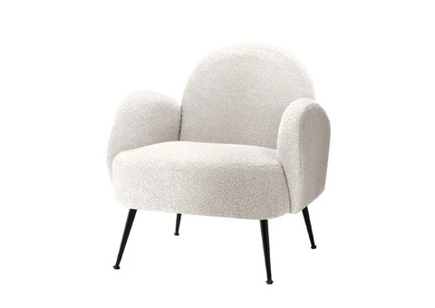Artiss Armchair Lounge Chair Armchairs Accent Arm Chairs Sherpa Boucle White