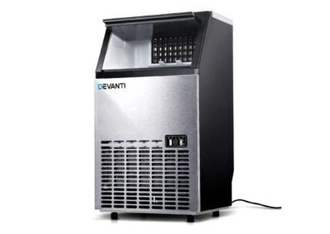 Devanti Stainless Steel Commercial Ice Cube Maker
