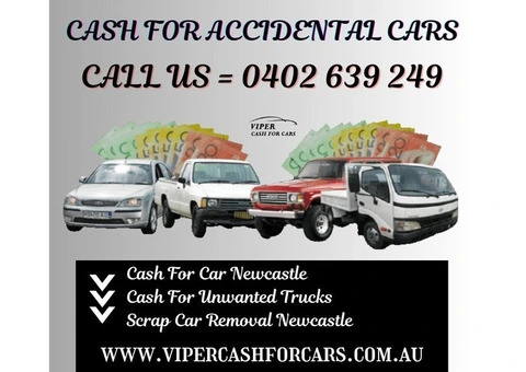 Cash For Accidental Cars | Scrap Car Removal Newcastle