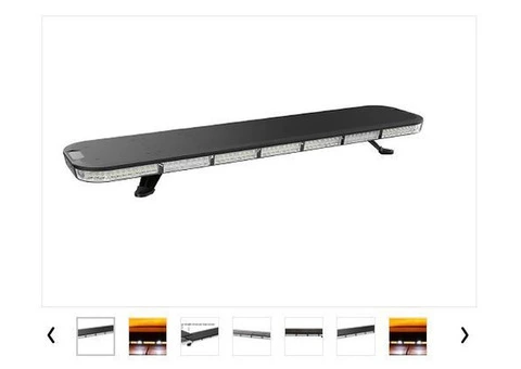 Amber Flashing Light Vehicle