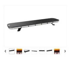 Amber Flashing Light Vehicle