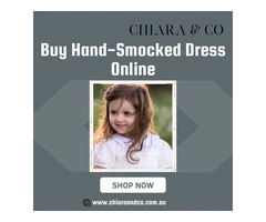 Hand Embroidery and Smocking Baby Dresses Online