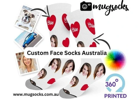 Custom Face Socks Australia