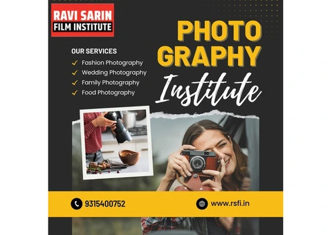 Where Can You Find Still Photography Courses in Noida?