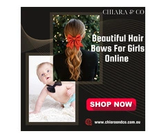 Beautiful Hair Bows For Girls Online in Australia