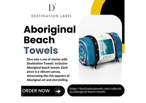 Wrap Yourself in Culture with Exclusive Aboriginal Beach Towels!