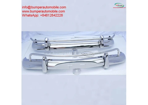 Volvo Amazon Coupe Saloon USA style (1956-1970) bumpers by stainless steel - 1/4