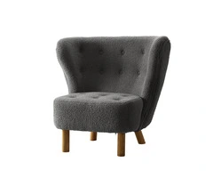 Artiss Armchair Lounge Accent Chair Armchairs Couch Chairs Sofa Bedroom Charcoal