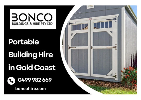 Best Portable Building Hire in Gold Coast | Call 0499 982 669