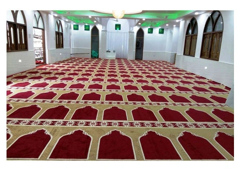 Experience Comfort and Style with Our Range of Mosque Carpets