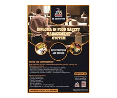 Diploma in Food Safety Management Training with USA Certification