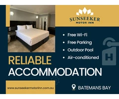 Discover Comfort at Sunseeker Motor inn in Batemans Bay!