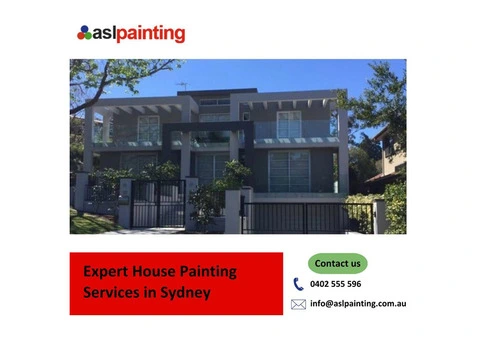 Expert House Painting Services in Sydney