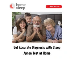 Get Accurate Diagnosis with Sleep Apnea Test at Home
