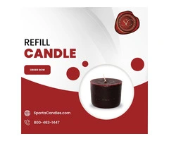 Top-Quality Refill Candle Jars: Restock Your Collection Now!
