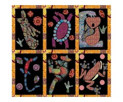 Dreamtime Quilting Fabric in Australia - The Essence of Aboriginal Art