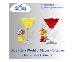 Dive into a World of Flavor - Discover Our Slushie Flavours