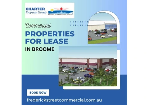 Explore Premier Commercial Properties for Lease in Broome | Frederick Street Commercial