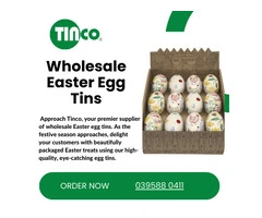 Spring into Success with Tinco’s Ultimate Wholesale Easter Egg Tins