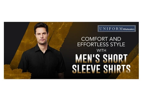 COMFORT AND EFFORTLESS STYLE WITH MEN'S SHORT SLEEVE SHIRTS