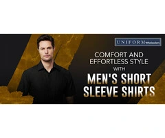 COMFORT AND EFFORTLESS STYLE WITH MEN'S SHORT SLEEVE SHIRTS
