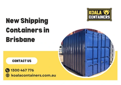 New Shipping Containers in Brisbane