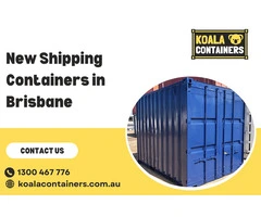 New Shipping Containers in Brisbane