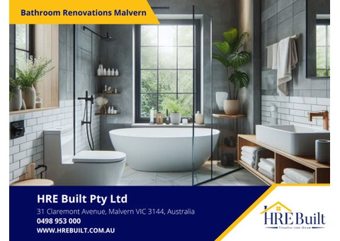 Best Bathroom Renovations Malvern
