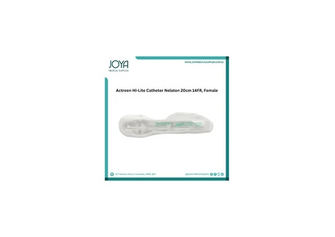 Actreen Hi-Lite Catheter Nelaton 20cm 14FR Female | Australia