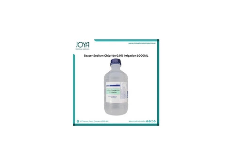 Baxter Sodium Chloride 0.9% Irrigation 1000ml | Australia