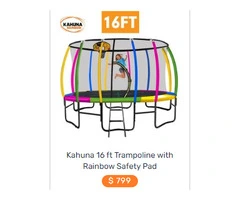 Kahuna Classic 16ft Trampoline | 16ft Trampoline Australia | Kahuna