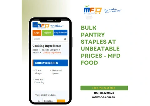 Bulk Pantry Staples at Unbeatable Prices - MFD Food