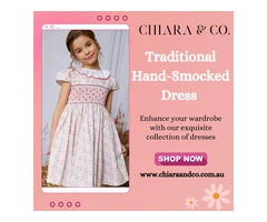 Traditional Hand Smocked Dress Online in Australia