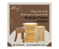 Glam Up Your Bedroom's Charm With Bedside Tables Online!