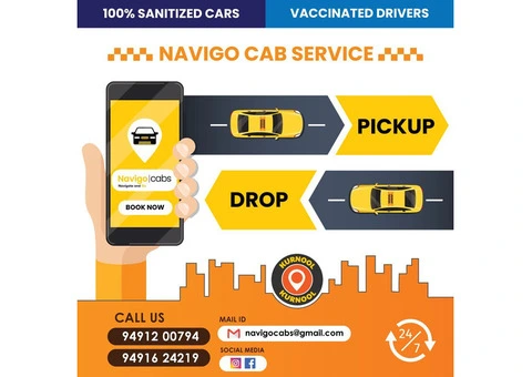 Cab services ||  Local taxi Services || 24/7 taxi services in Kurnool