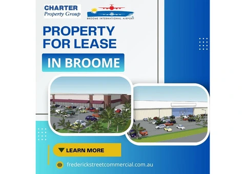 Premier Property for Lease in Broome | Frederick Street Commercial