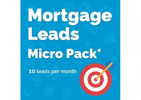 Lead Generation Mortgage Leads - 1/4