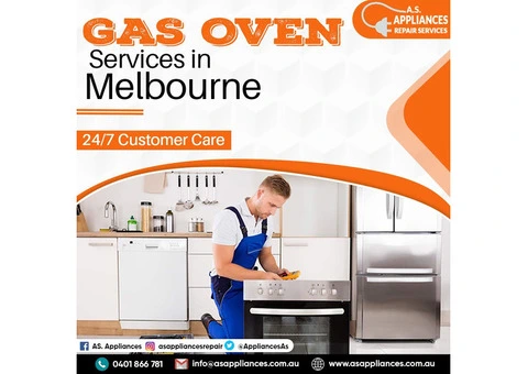 Gas Oven Repair Services in Melbourne