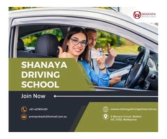 Number 1 Driving School in Bundoora - Shanaya Driving School