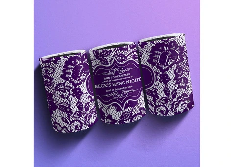 Australian-made Customisable Stubby Holders