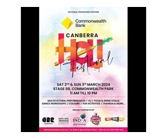Holi Festival Canberra - 2nd & 3rd March 2024