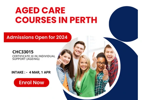 Become an elder care professional with Perth's elder care courses!