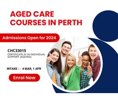 Become an elder care professional with Perth's elder care courses!