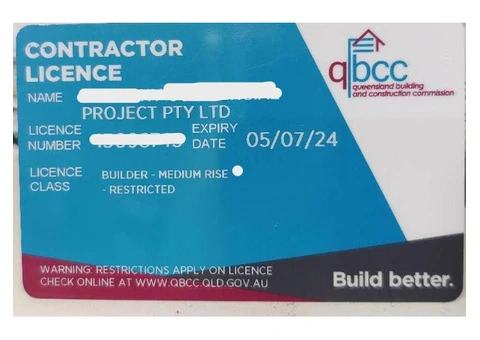 building and construction licence for hire - 2/3