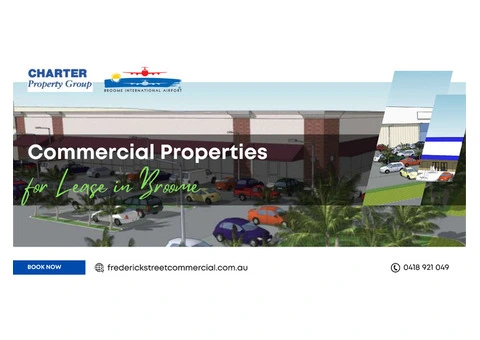Find Your Business Haven: Explore Commercial Leasing in Broome, Australia