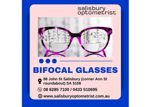 Bifocal Glasses at Salisbury in South Australia